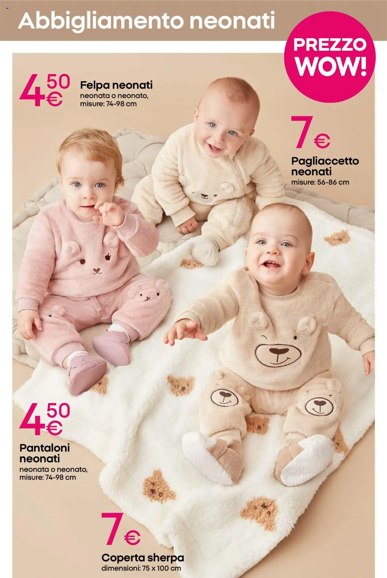 Volantino Pepco del 25.09.2025 | Pagina: 5 | Prodotti: Felpa, Pantaloni, Coperta
