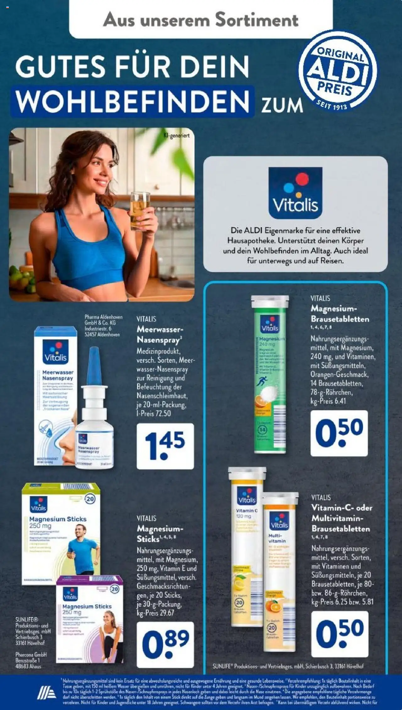 Aldi Süd Prospekt 	 – gültig ab 27.10.2025 | Seite: 23 | Produkte: Wasser