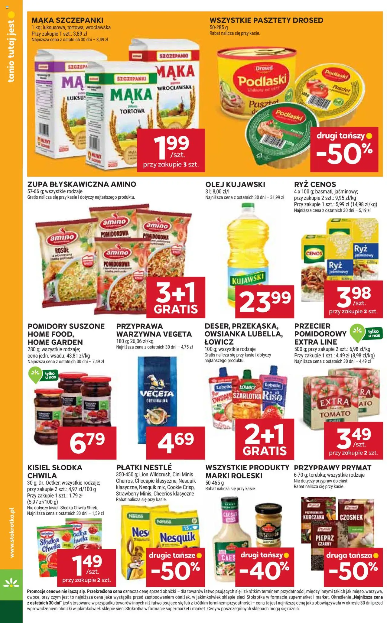 Stokrotka Gazetka - Market od 02.10.2025 | Strona: 18 | Produkty: Czosnek, Olej, Ryż, Płatki