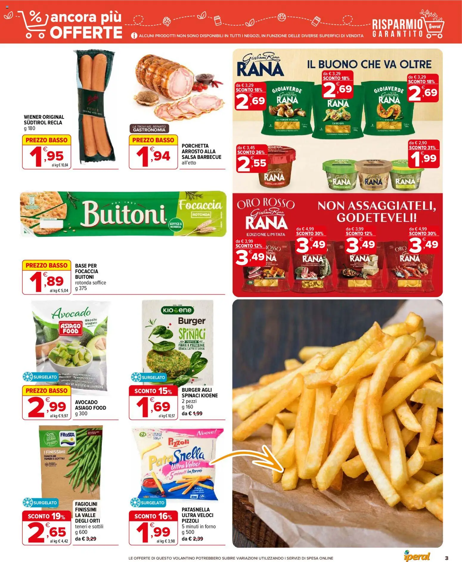 Volantino Iperal del 05.03.2026 | Pagina: 3 | Prodotti: Porchetta, Barbecue, Carciofi, Salsa barbecue