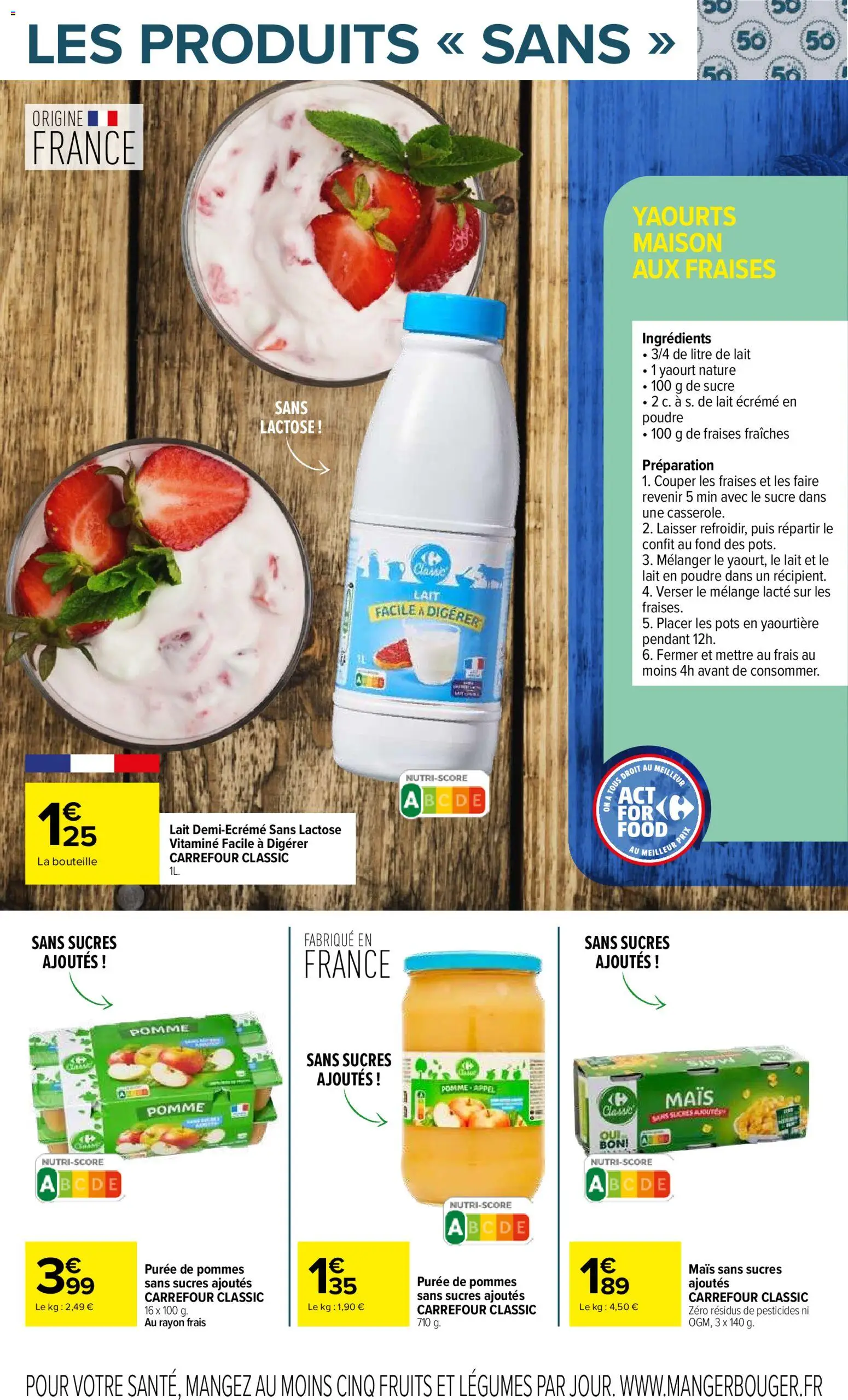 {H1} | Page: 15 | Produits: Poudre, Yaourtière, Yaourt, Pommes