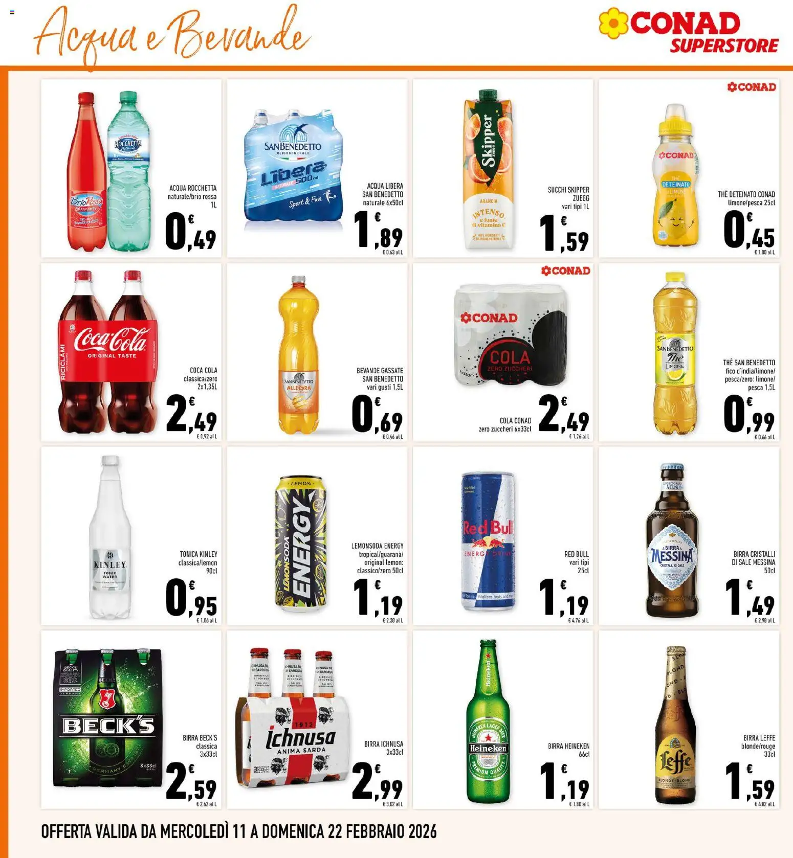 Volantino Conad del 11.02.2026 | Pagina: 20