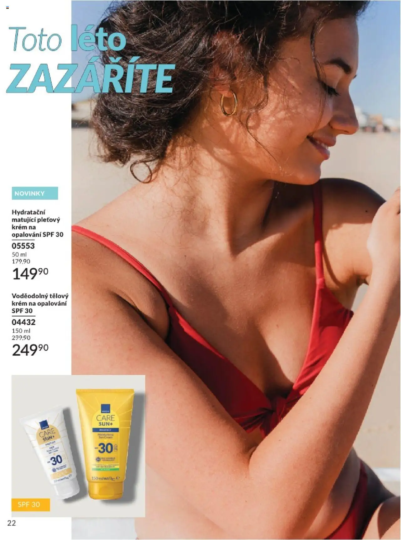 Avon katalog 6/2025 od 01.06.2025 | Strana: 22 | Produkty: Tělový krém, Krém, Krém na opalování