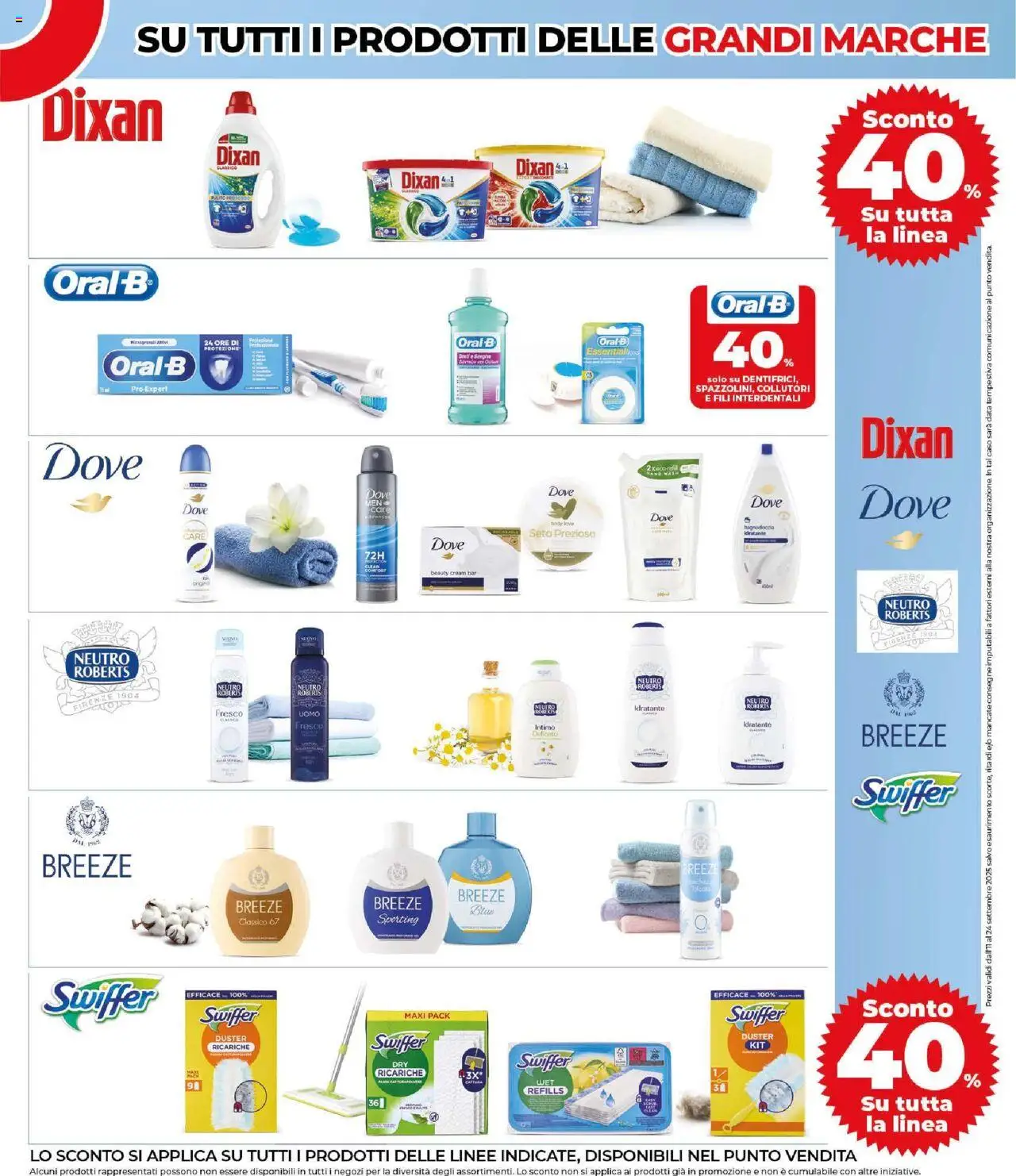 Volantino COOP del 11.09.2025 | Pagina: 7 | Prodotti: Intimo, Body, Data