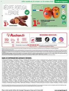 Auchan folder / publicité - Voorbeeld van een folder van Auchan, geldig van 21.10.2025 | Pagina: 7