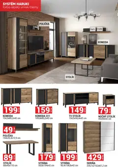 Merkury Market leták platný od 01.11.2025 | Strana: 4 | Produkty: Tv, Tv stolik, Skriňa, Nočný stolík