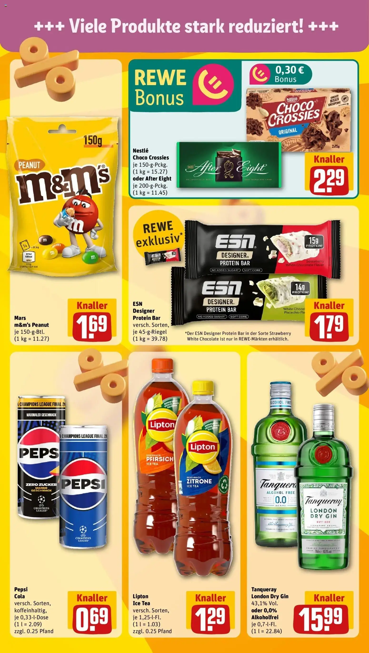 Rewe prospekt Niefern - Öschelbronn	 – gültig ab 16.02.2026 | Seite: 7 | Produkte: M&M's, Zitrone, Mango, Pepsi