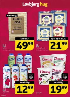 Løvbjerg - Tilbudsavis gyldig fra 19.12.2025 | Side: 2 | Produkter: Ost, Jordbær, Kiwi, Skiveost