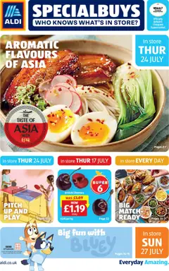 Preview of Aldi - Weekly offers UK Specialbuys valid from 24.07.2025