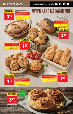 Pogląd oferty "Bułka śniadaniowa z ziarnami, 80 g, 14,88 zł/kg" - ważna od 10.11.2025 | Strona: 31
