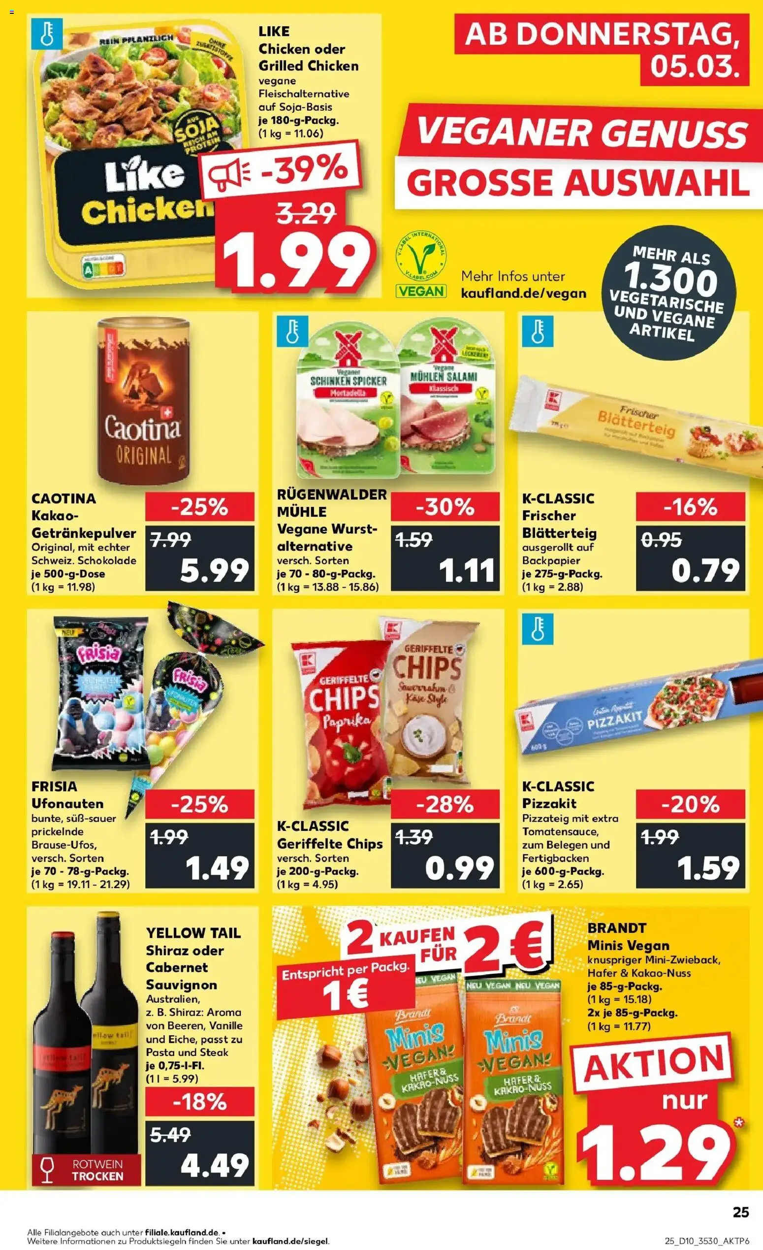 Kaufland Prospekt Bautzen	 – gültig ab 02.03.2026 | Seite: 37 | Produkte: Rotwein, Paprika, Salami, Chips