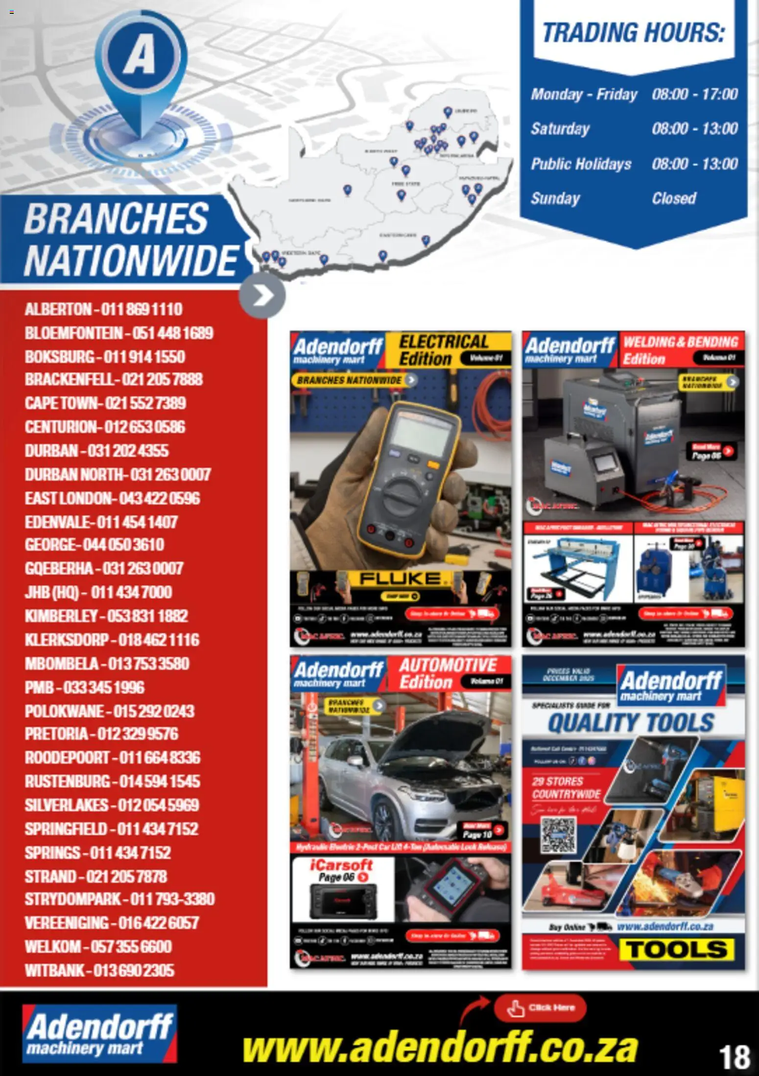 New Adendorff catalogue – valid from 01.01.2026 | Page: 20 | Products: Lock