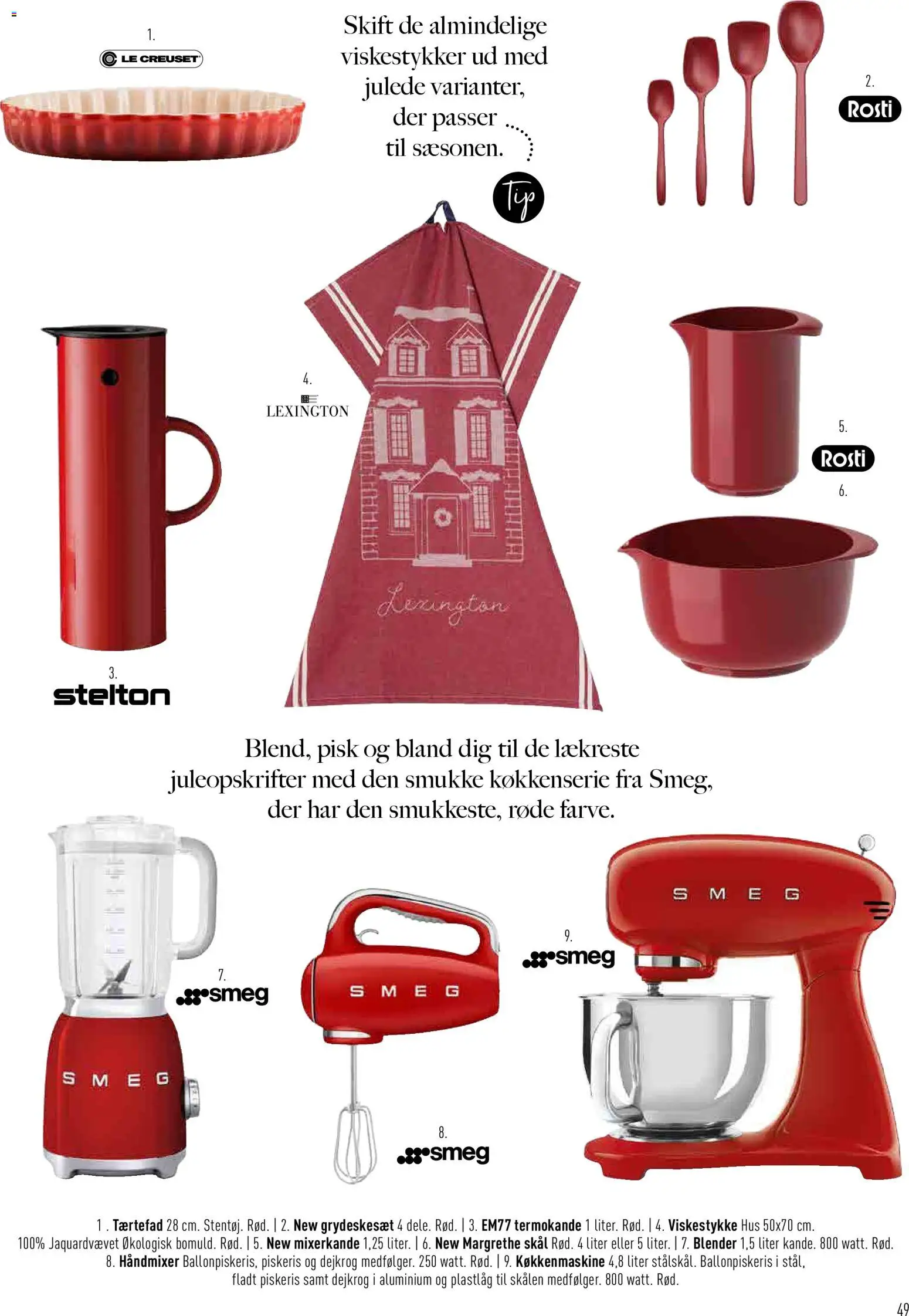 Imerco tilbudsavis – gyldig fra 31.10.2025 | Side: 49 | Produkter: Viskestykker, Piskeris