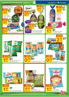 ČIA MARKET leidinys galioja nuo 28.04.2026 | Puslapis: 11