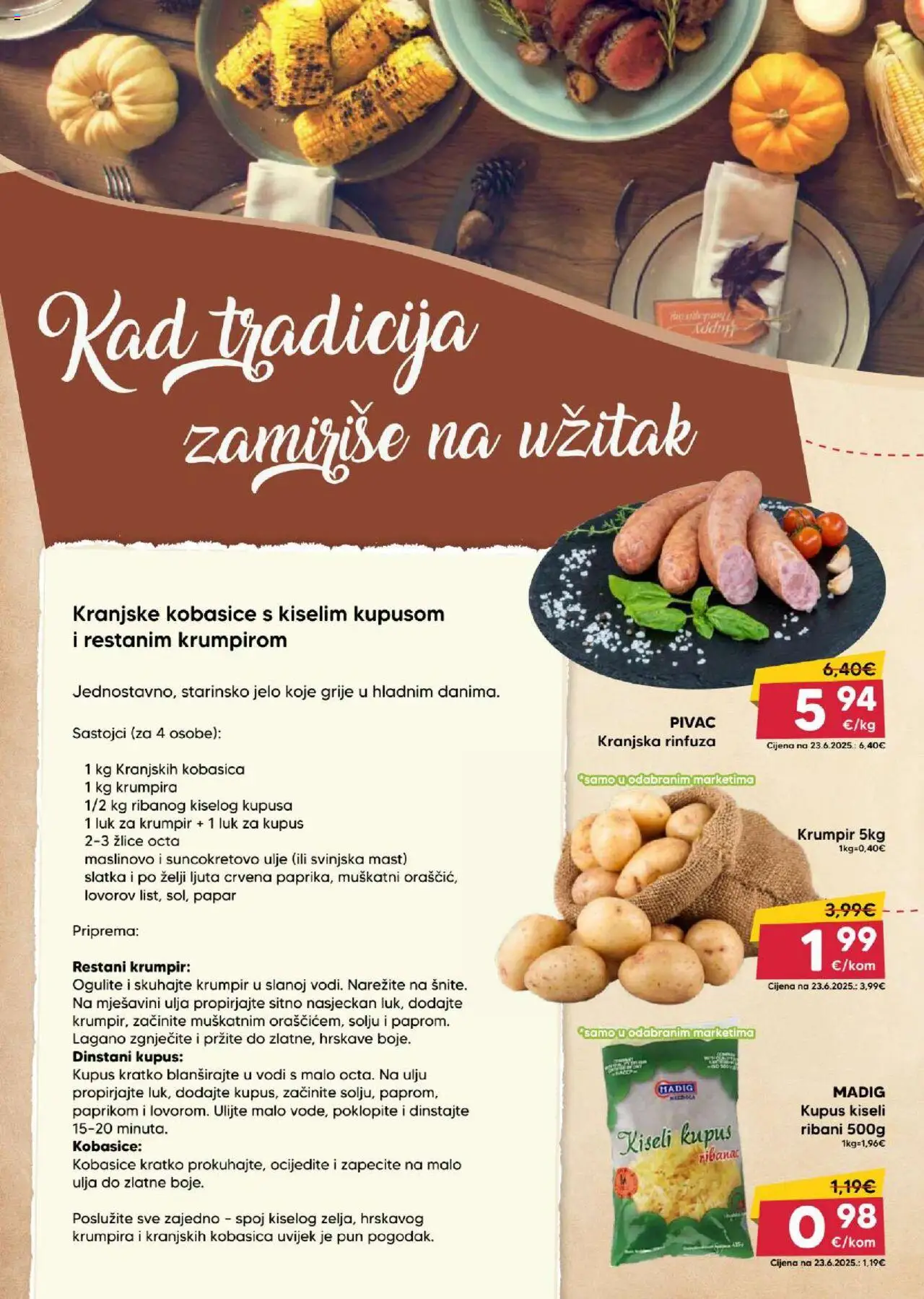 Pivac katalog | vrijedi od 20.10.2025 | Stranica: 4 | Proizvodi: Mast, Krumpir, Luk, Kupus