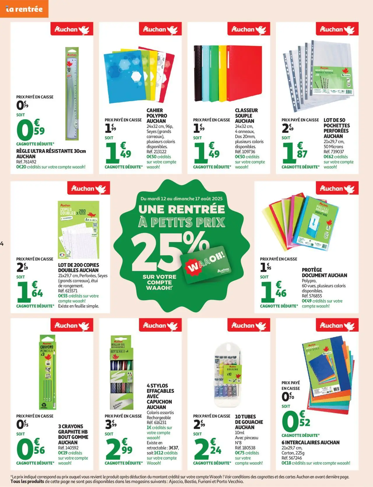  | Page: 4 | Produits: Règle, Étui, Pinceau