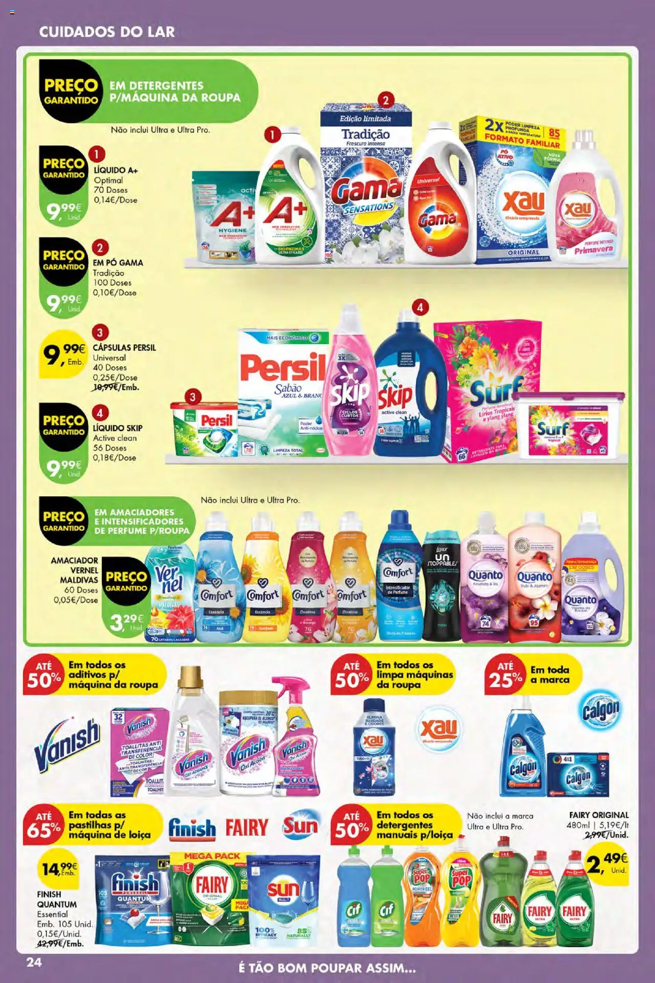 Pingo Doce Poupe Esta Semana Açores │ válido de 04.09.2025 | Página: 24 | Produtos: Perfume, Pó, Detergente, Persil