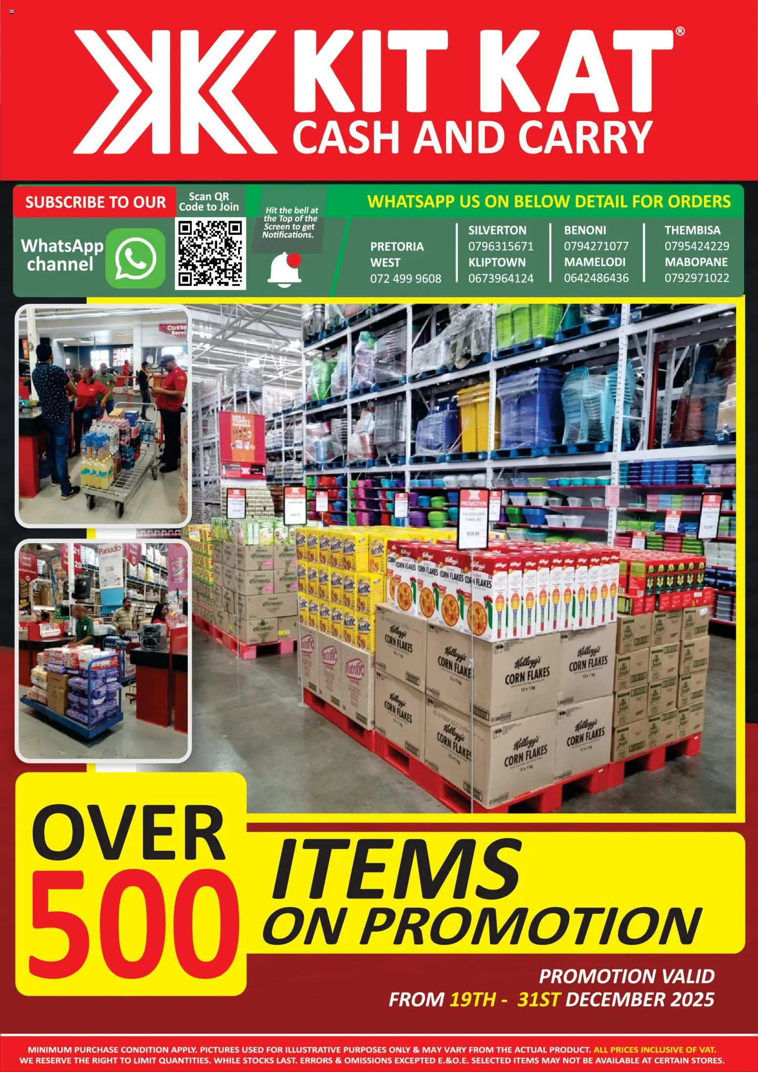 New KIT KAT Cash & Carry catalogue – valid from 19.12.2025 | Page: 1 | Products: Corn, Flakes