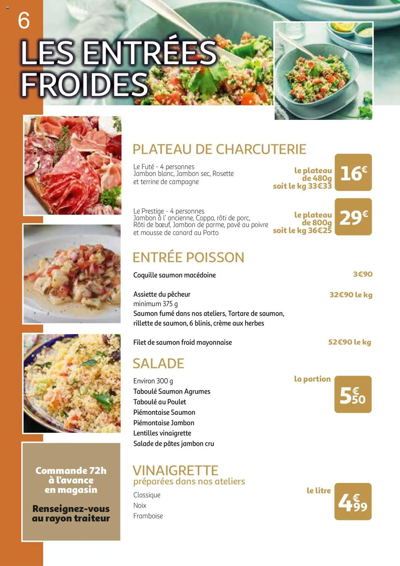  | Pagina: 6 | Producten: Salade, NOS, La, Crème