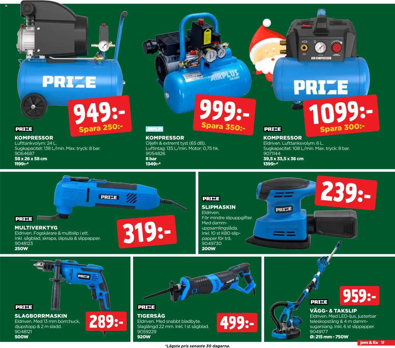 Jem & Fix reklamblad aktuell från 16.11.2025 | Sida: 17 | Produkter: Kompressor, Papper