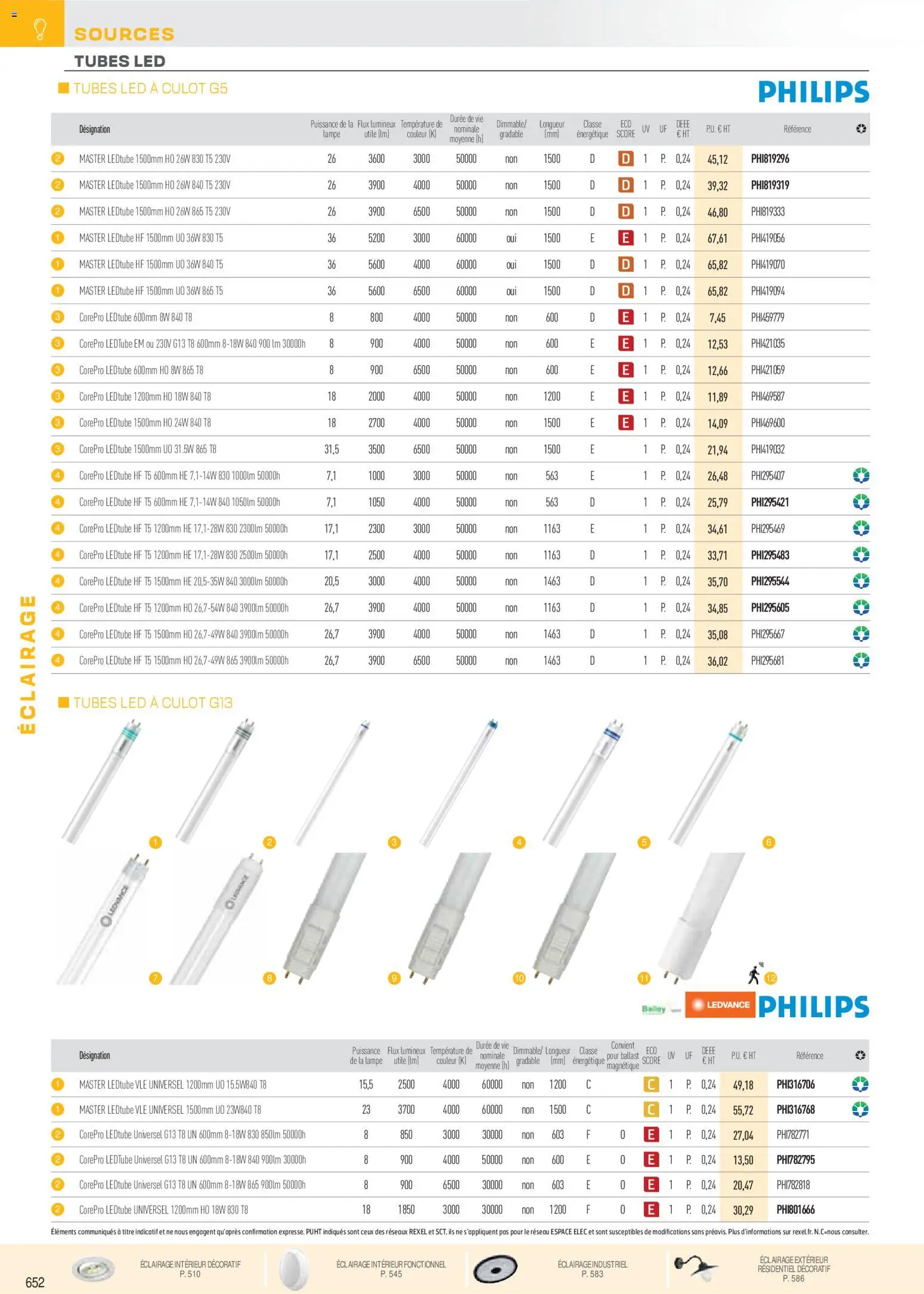 {H1} | Page: 144 | Produits: Lampe