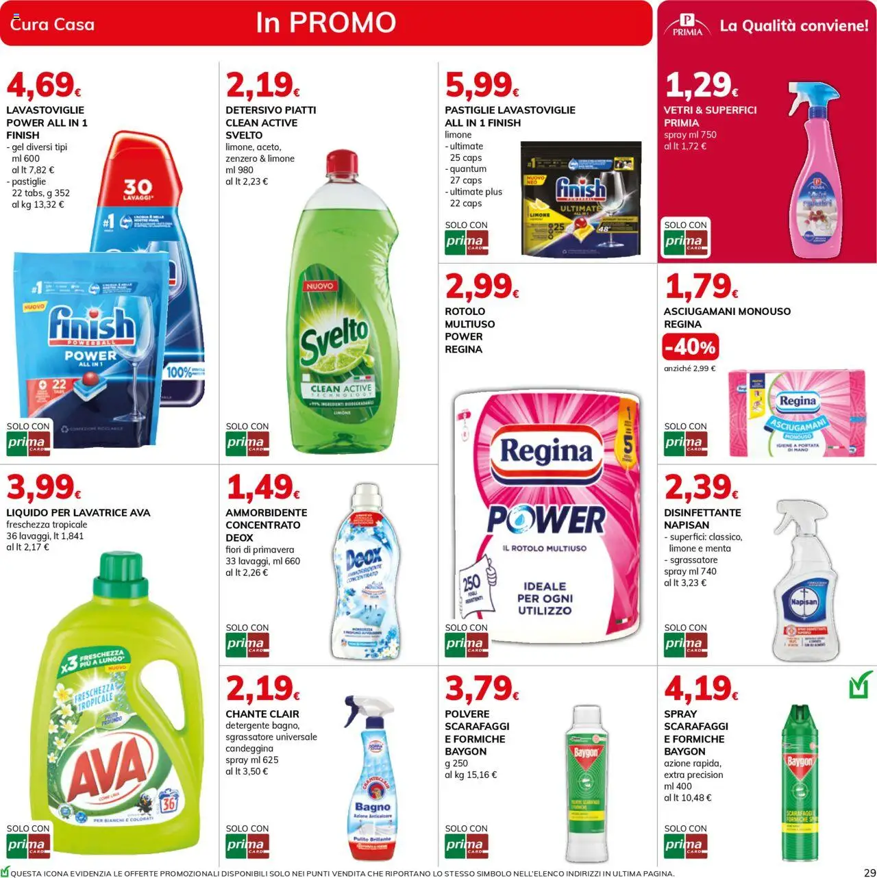 Volantino Basko del 12.08.2025 | Pagina: 29 | Prodotti: Ammorbidente, Detergente, Lavastoviglie, Bagno