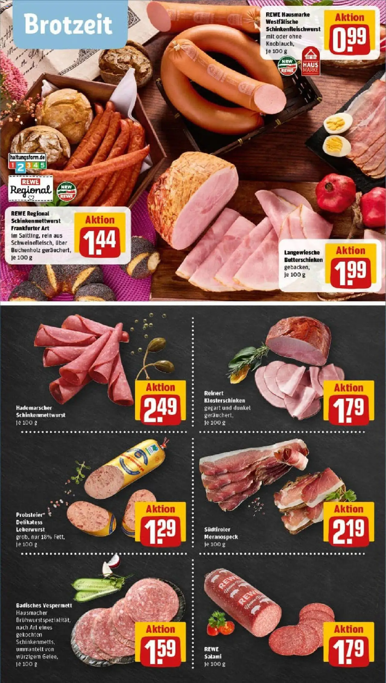 Rewe prospekt Münster	 – gültig ab 06.10.2025 | Seite: 6 | Produkte: Salami