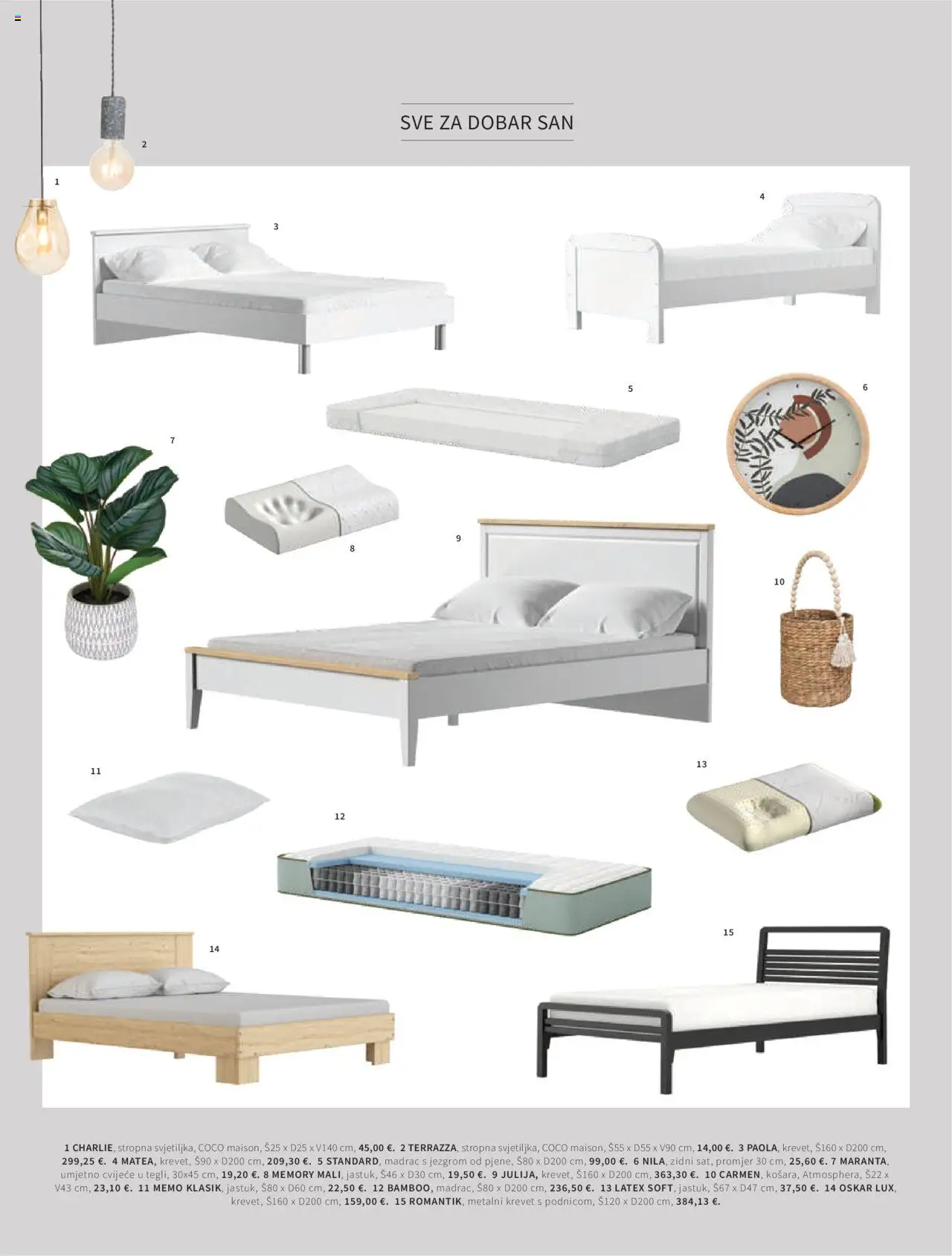 Prima katalog | vrijedi od 01.10.2025 | Stranica: 21 | Proizvodi: Cvijeće, Krevet, Madrac