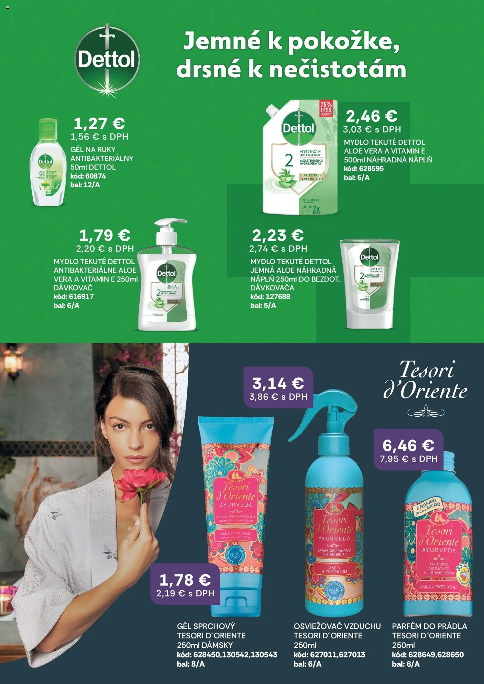 Nové Labaš akcie – leták je platný od 10.04.2026 | Strana: 33 | Produkty: Osviežovač vzduchu, Mydlo, Dettol