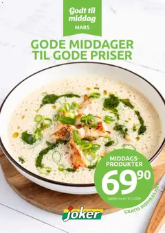 Forhåndsvisning av Joker Godt til middag gyldig fra 02.03.2026