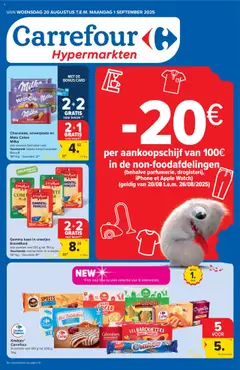 Carrefour folder week 34 - Voorbeeld van een folder van Carrefour, geldig van 20.08.2025