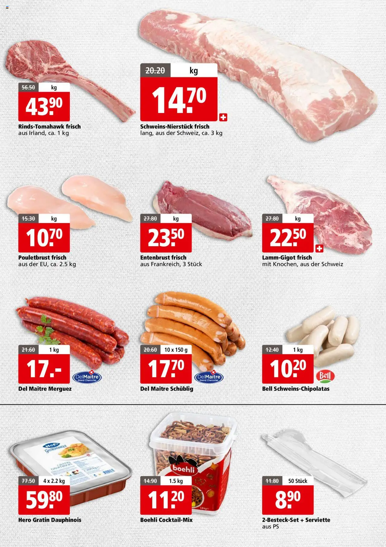 Aligro Aktionen Businesskunden - Chavannes, Matran, Genf, Sitten ab 28.07.2025 | Seite: 3 | Produkte: Pouletbrust