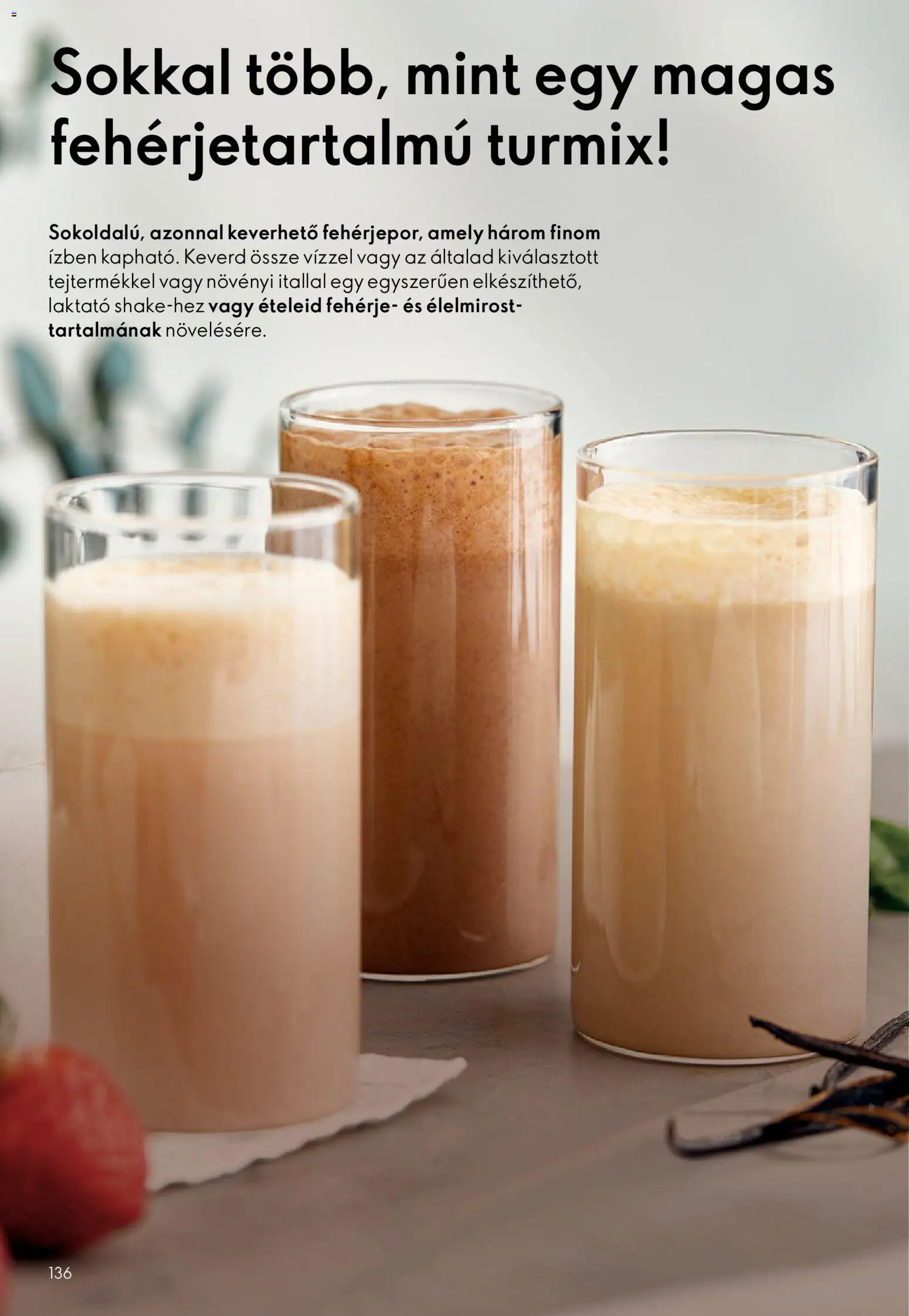 Oriflame akciós ujság - amely érvényes a következő dátumtól: 11.02.2026 | Oldal: 136 | Termékek: Fehérje