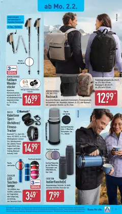 Aldi Prospekt 	 ab 02.02.2026 gültig | Seite: 15 | Produkte: Lampe, Rucksack