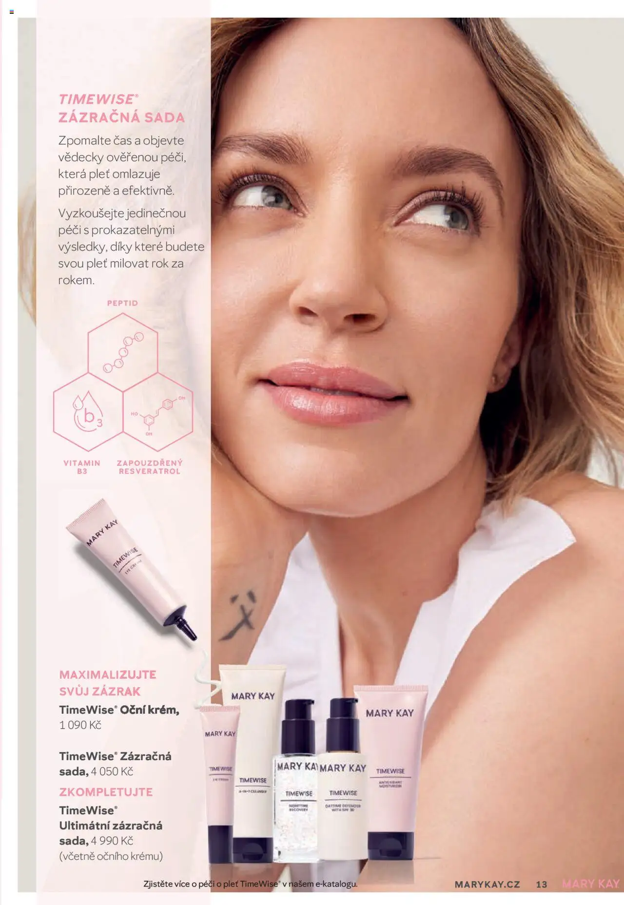 Mary Kay kniha o kráse od 01.07.2025 | Strana: 13 | Produkty: Krém