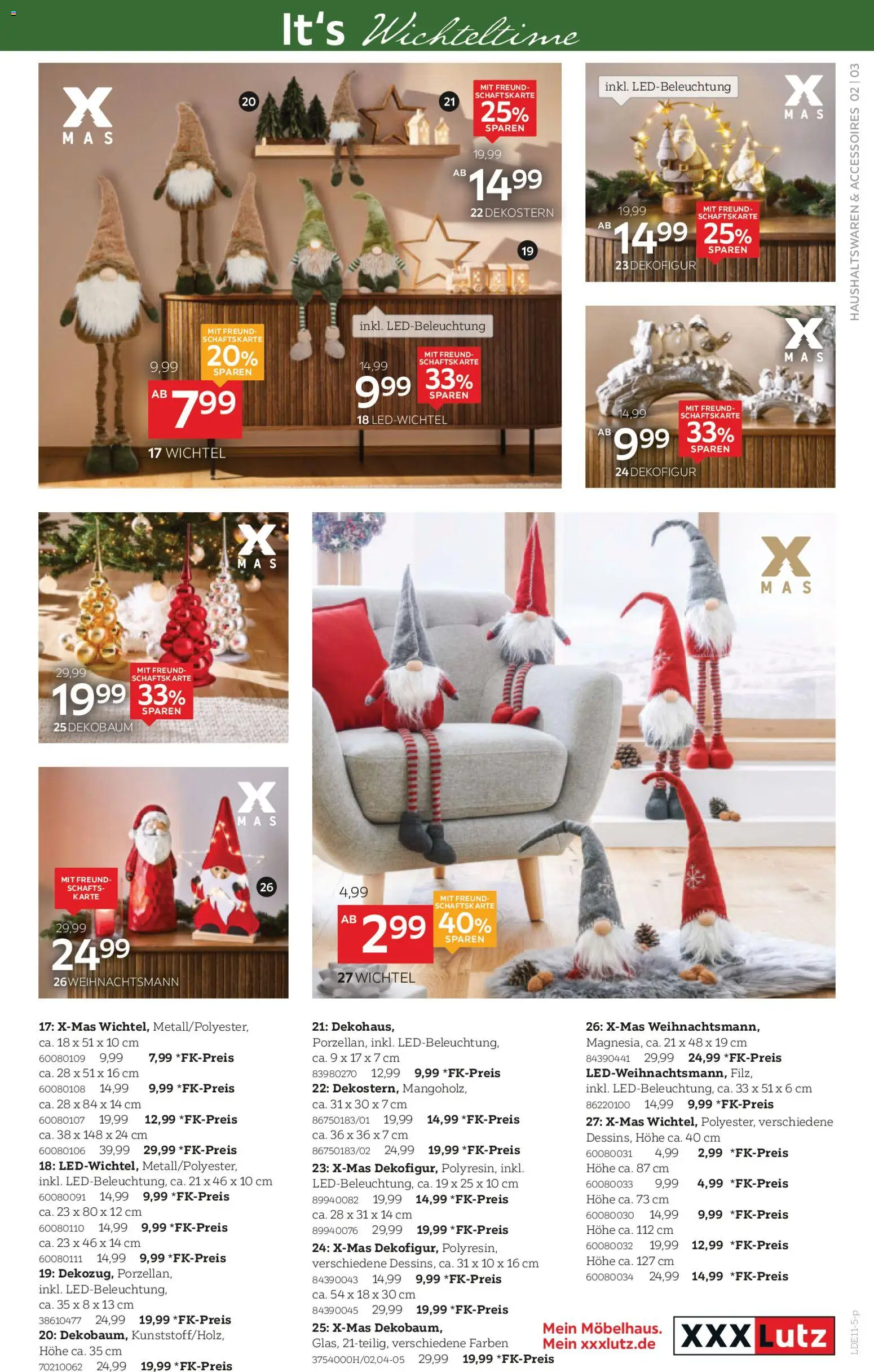 XXXL Lutz Weihnachtswelten – gültig ab 26.10.2025 | Seite: 3