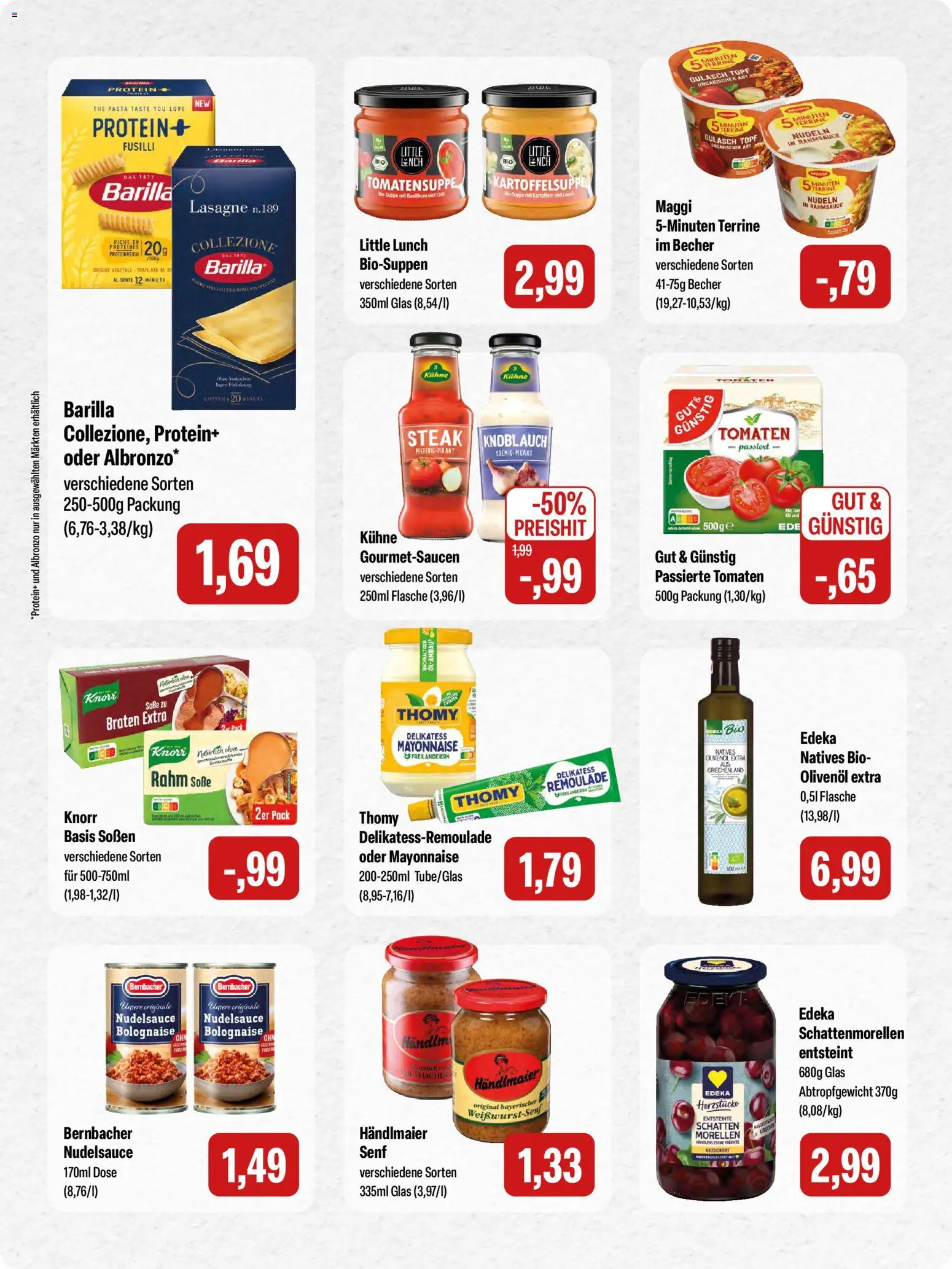 Feneberg Angebote – gültig ab 09.04.2026 | Seite: 12 | Produkte: Knorr, Soße, Nudeln, Steak