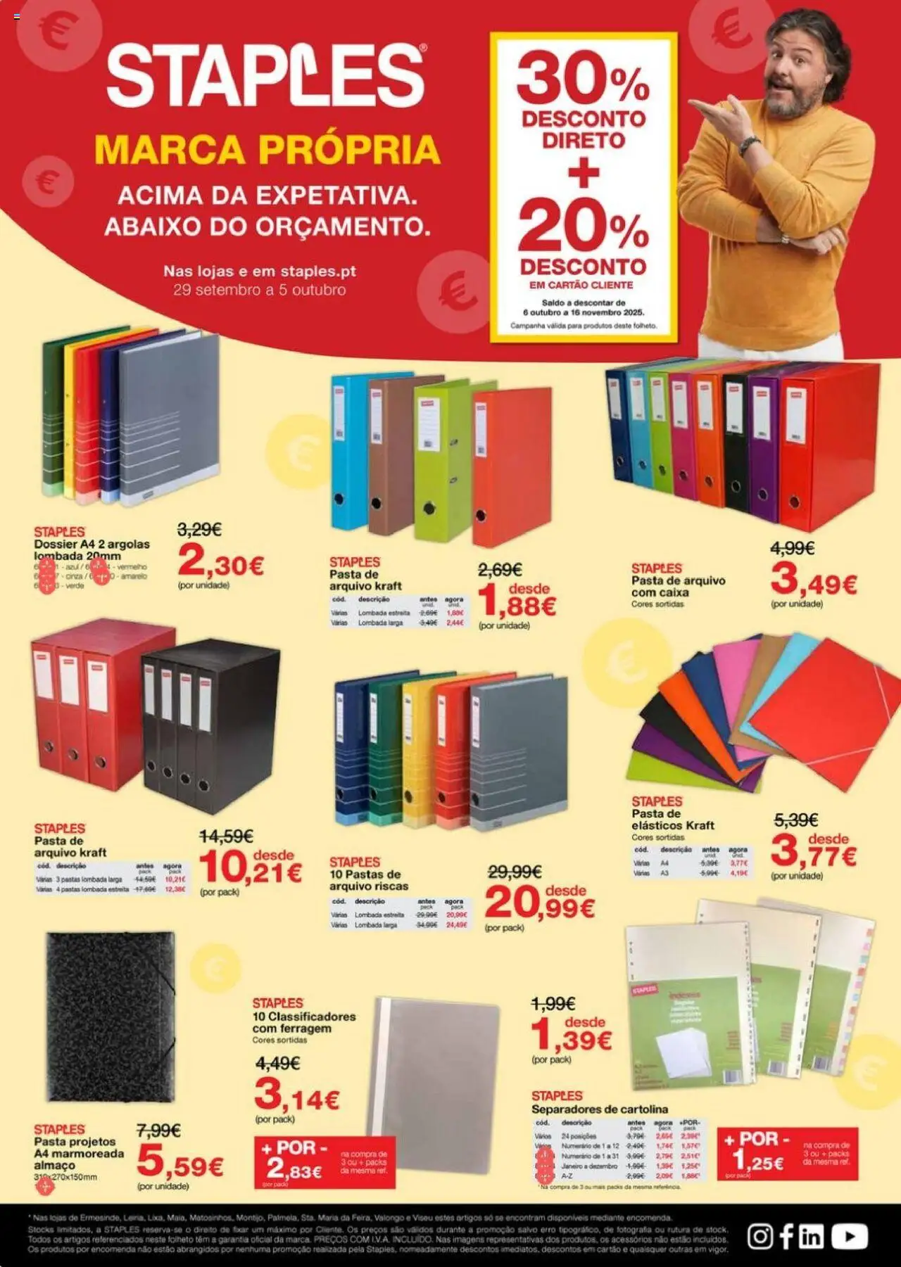 Staples folheto │ válido de 29.09.2025 | Página: 6 | Produtos: Caixa