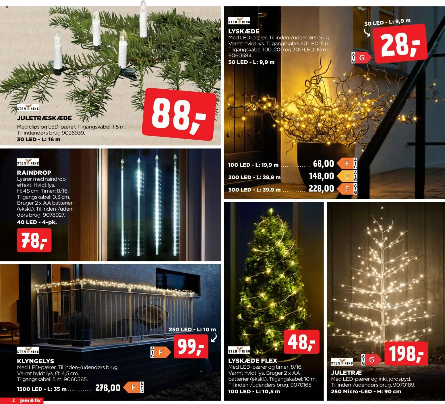 Jem & fix tilbudsavis – gyldig fra 14.12.2025 | Side: 2 | Produkter: Batterier