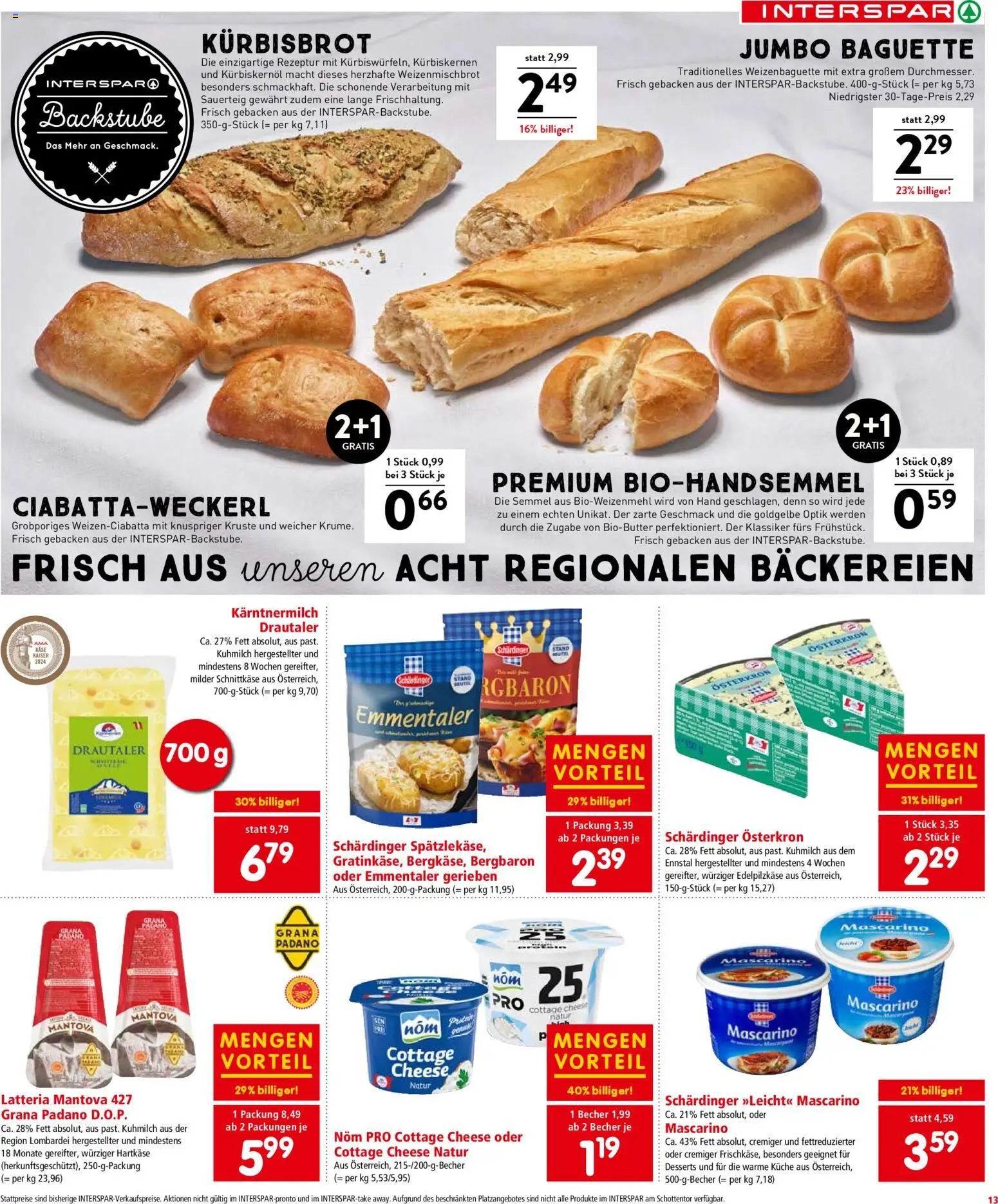 Interspar Flugblatt - Tirol gültig ab 06.11.2025 | Seite: 14 | Produkte: Jääkaappipakastin