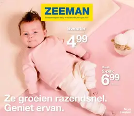 Zeeman - Onze babyfolder - Voorbeeld van een folder van Zeeman, geldig van 17.12.2025