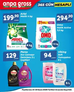 14.11.2025 tarihinden itibaren geçerli olan Anpa Gross kataloğu önizlemesi