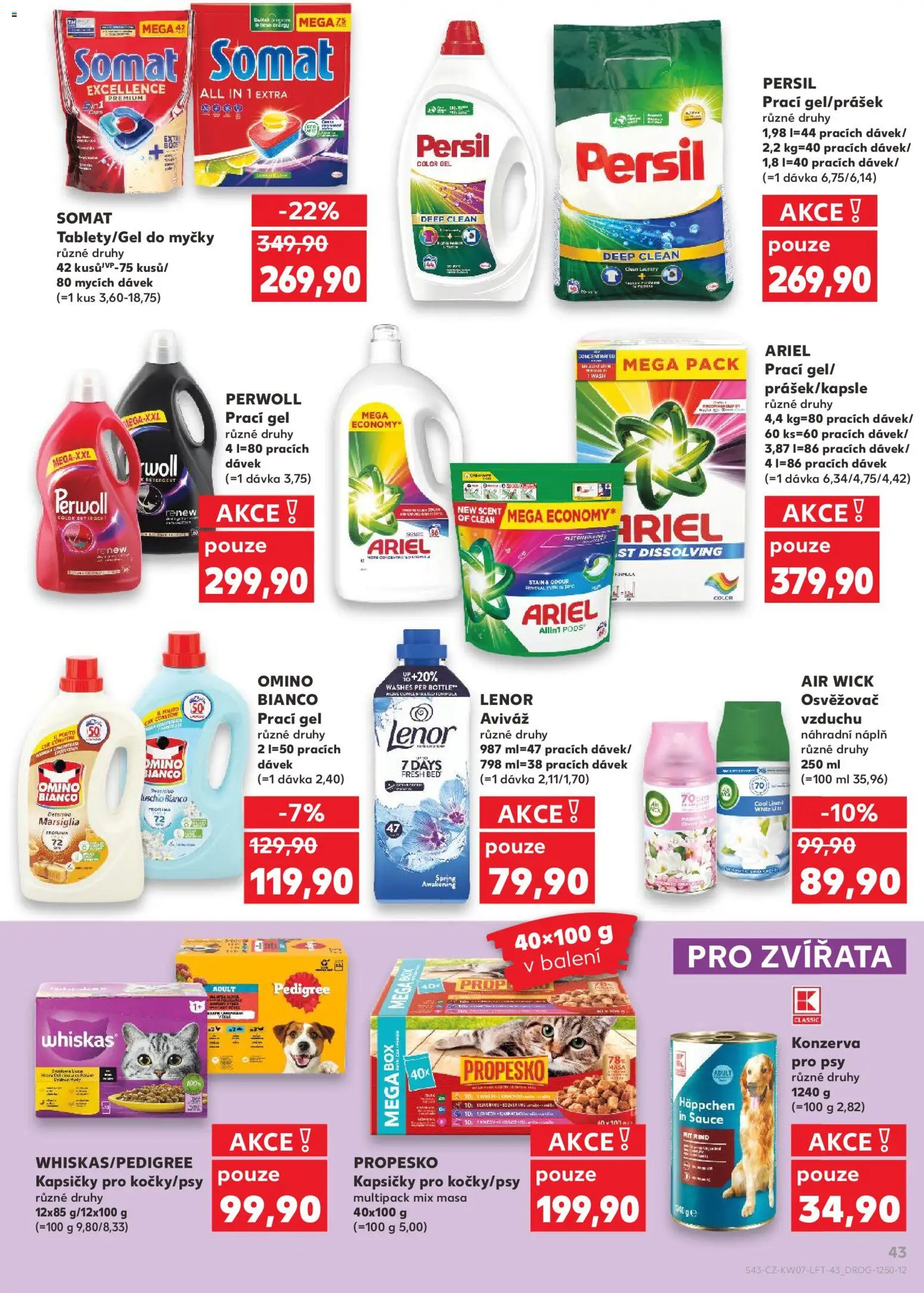 Kaufland leták - Plzeň od 11.02.2026 | Strana: 43