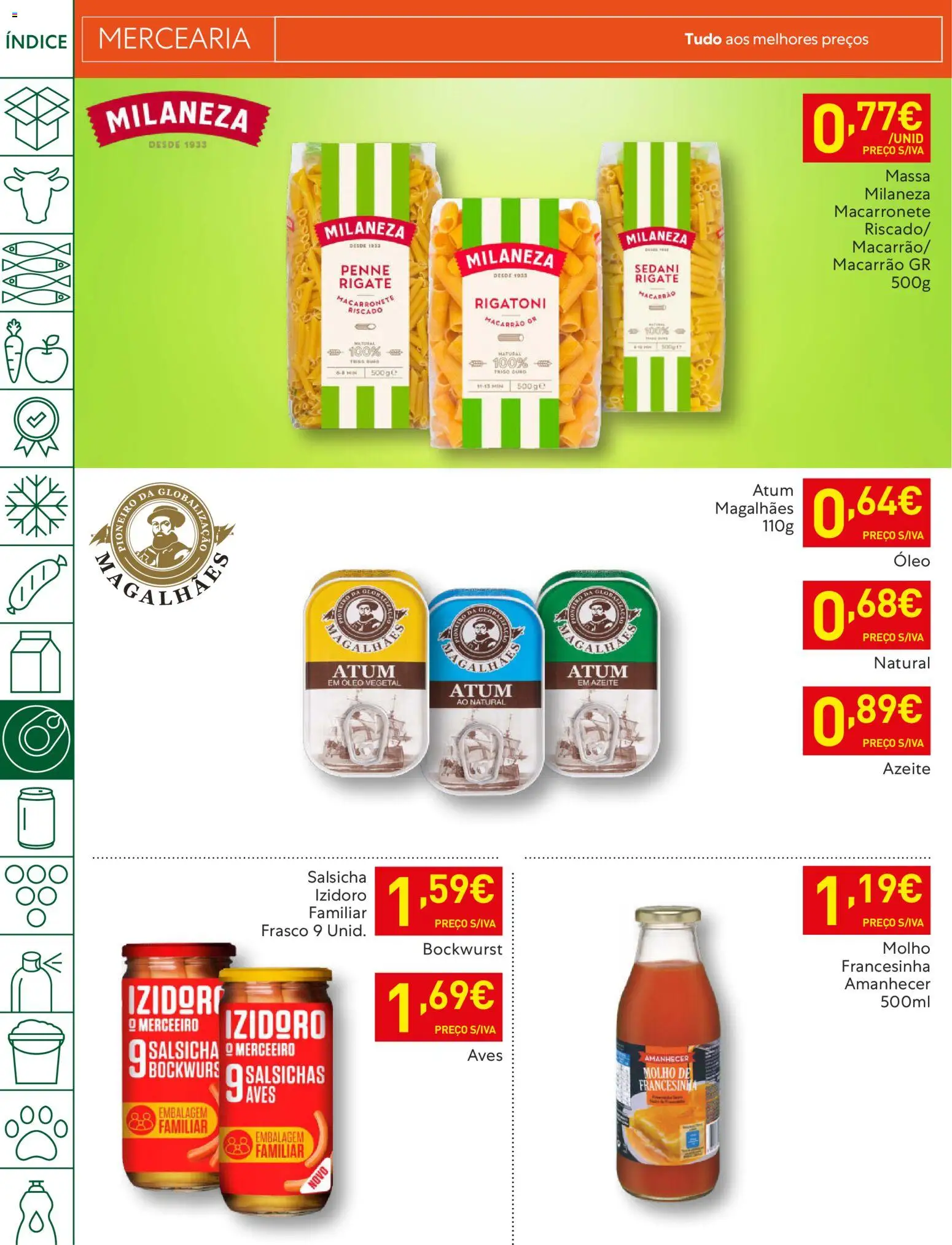 Recheio folheto │ válido de 20.01.2026 | Página: 24 | Produtos: Atum, Azeite, Óleo, Massa