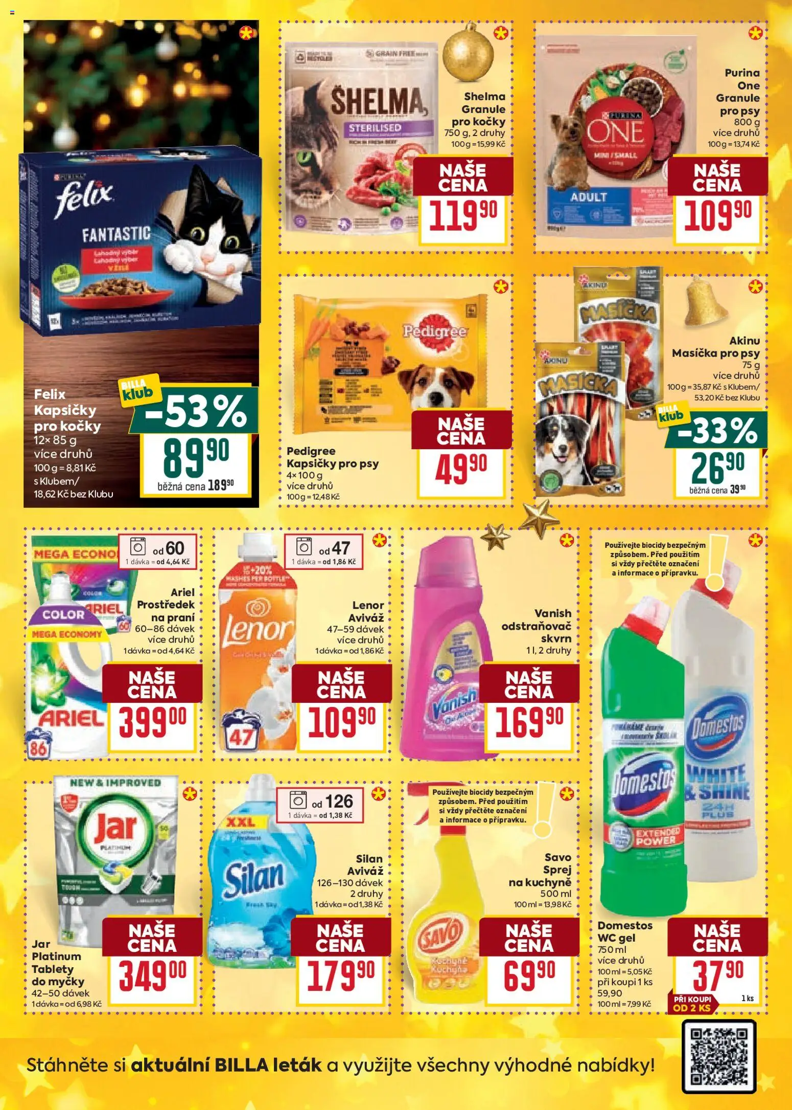 Billa Velký leták od 12.11.2025 | Strana: 32 | Produkty: Purina, Granule, Savo, Pedigree