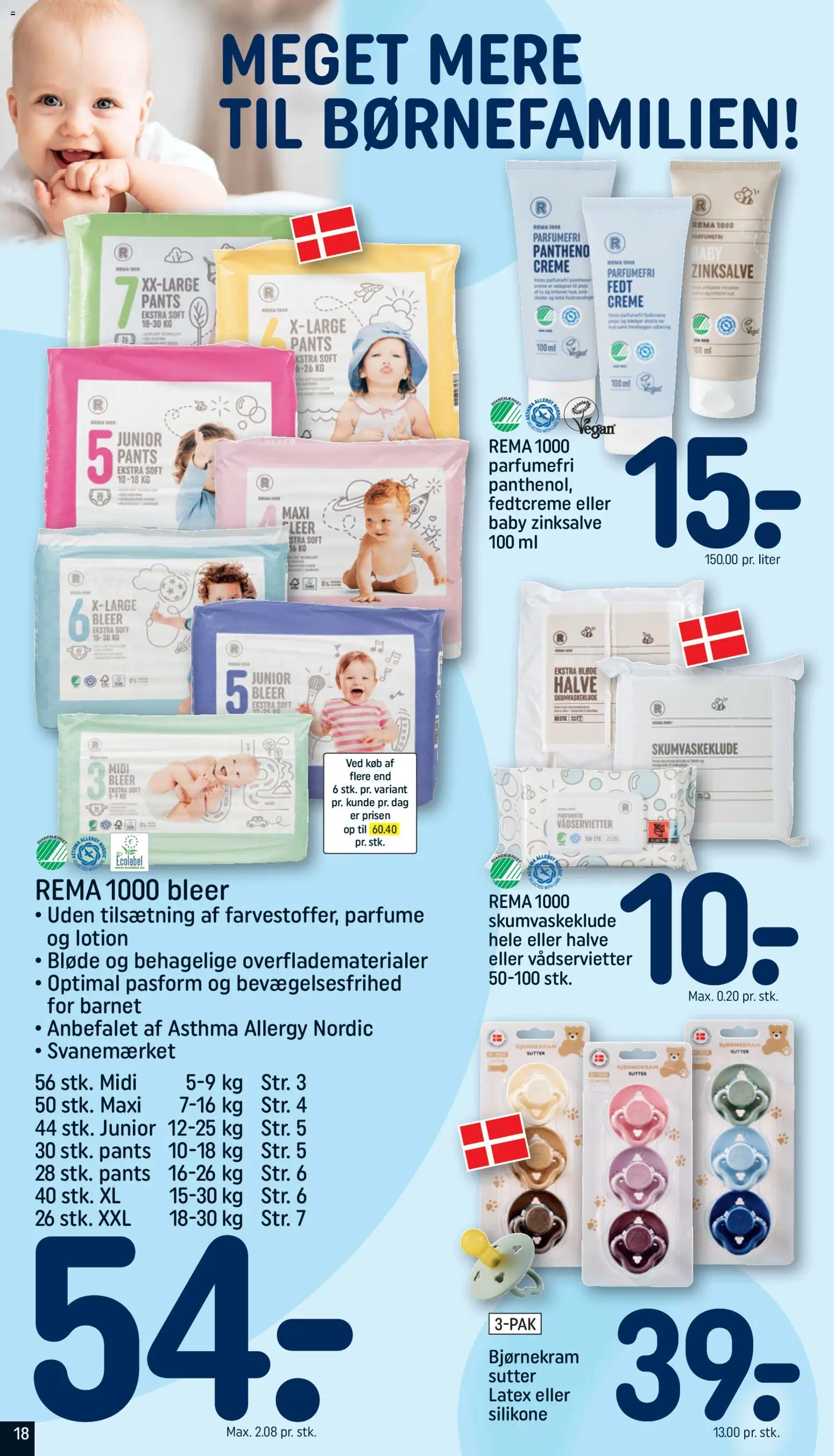 Rema 1000 tilbudsavis – gyldig fra 11.01.2026 | Side: 18 | Produkter: Parfume, Creme