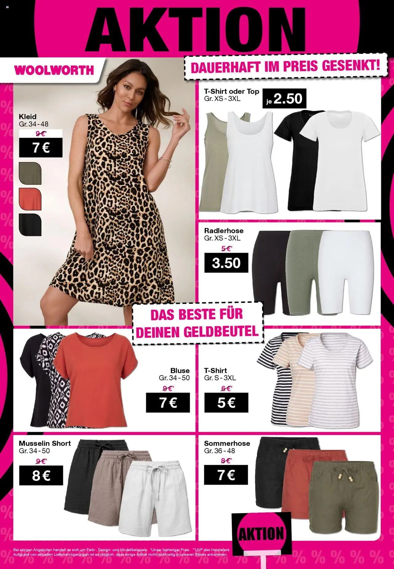 Woolworth Flugblatt gültig ab 05.08.2025 | Seite: 19 | Produkte: Bluse, Kleid
