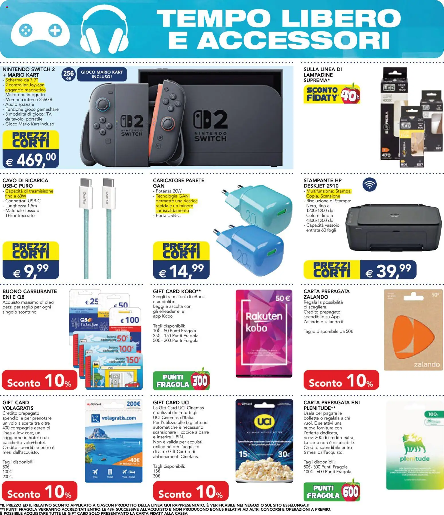 Volantino Esselunga S del 23.03.2026 | Pagina: 4 | Prodotti: Audio, Cavo, Microfono, Vassoio