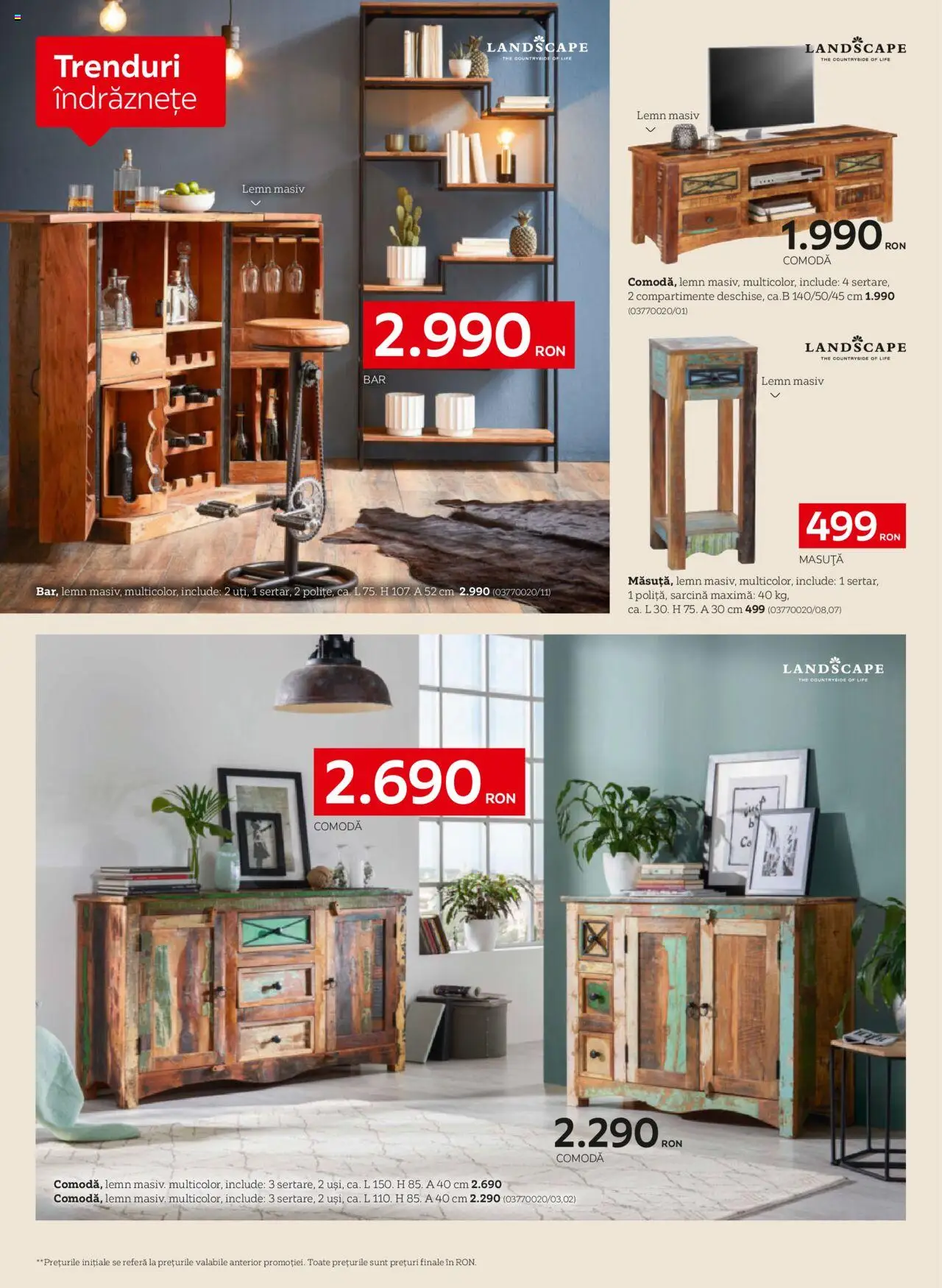 Noul catalog XXXLutz – valabil de la 05.05.2025 | Pagină: 8 | Produse: Comodă