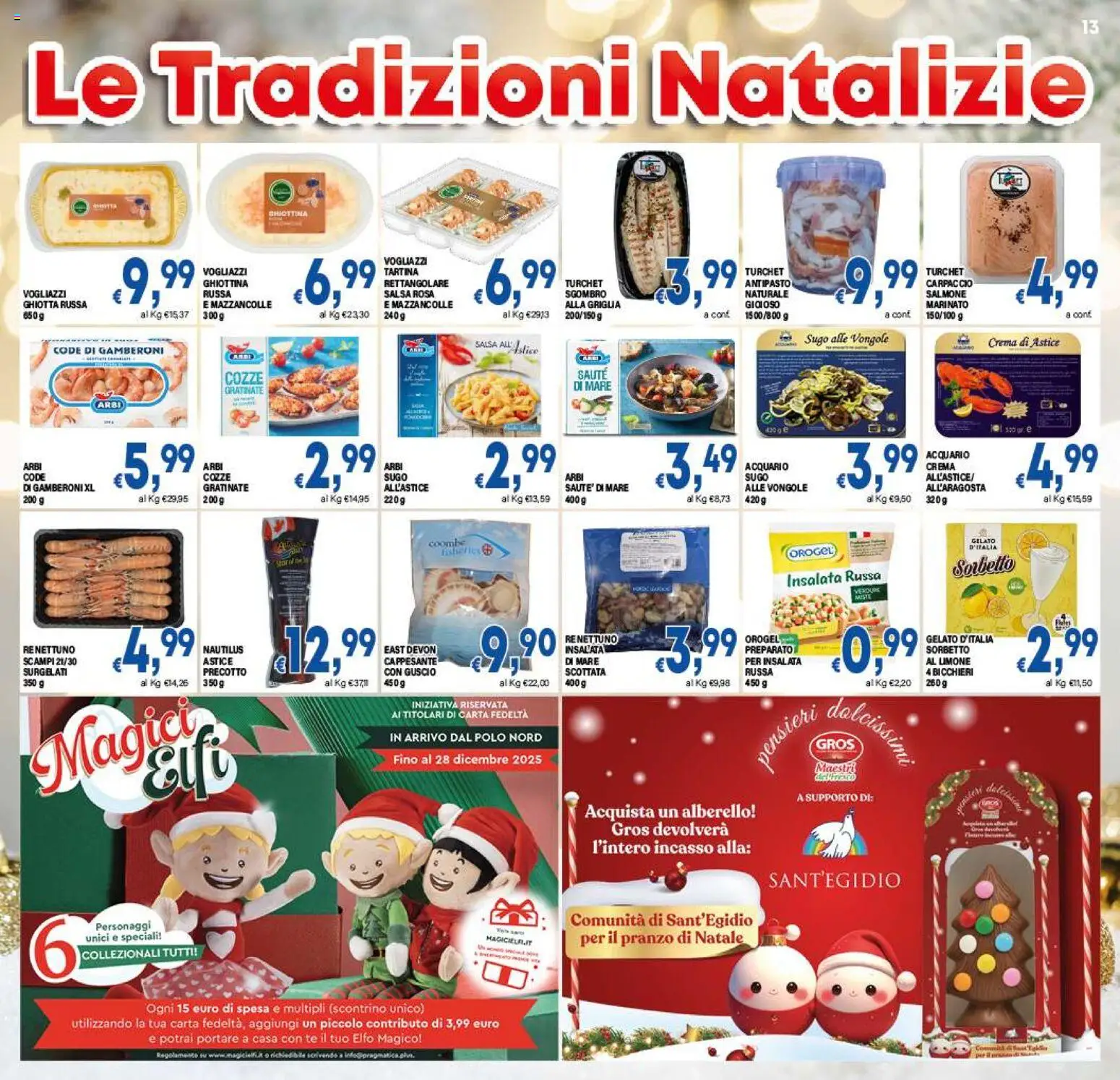 Volantino DEM del 06.12.2025 | Pagina: 13 | Prodotti: Cozze, Limone, Sugo, Sgombro